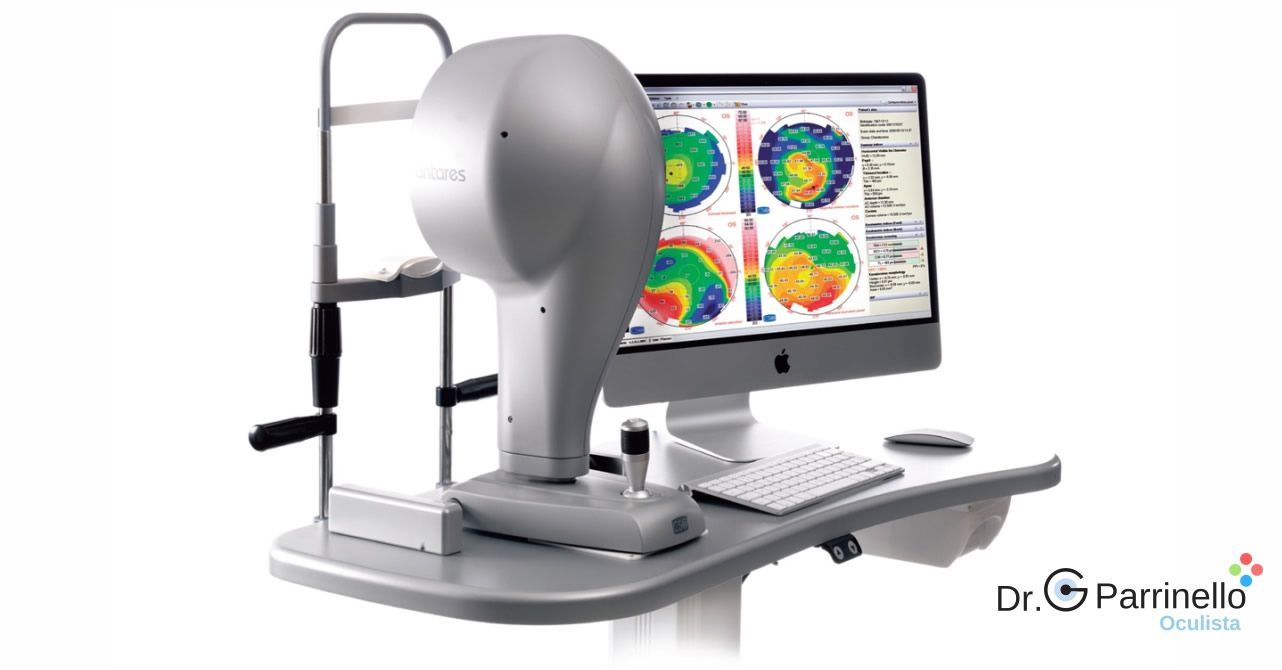 Topografia corneale altimetrica Diagnosi ed esami visivi - oculista Marsala Topografia corneale altimetrica