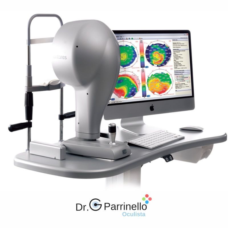 Topografia corneale altimetrica, oculista convenzioanto a Marsala